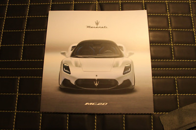 RAR VIP Kunden Prospekt brochure Maserati MC20 Coupe 2021