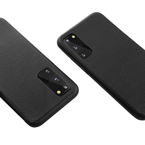 Handyhülle Silikon Case für Samsung S9 S10 S20+ Ultra Leder Optik Schutzhülle - Picture 56 of 86