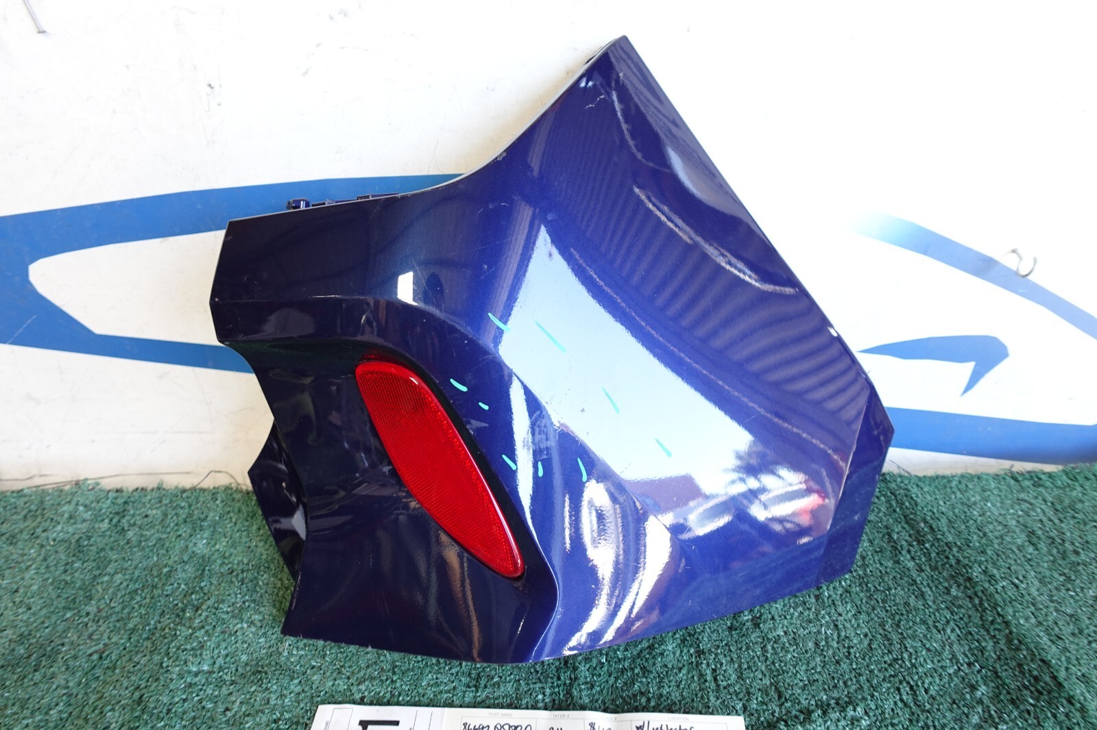 2020 2021 2022 KIA SELTOS RIGHT REAR BUMPER UPPER CORNER PIECE OEM AW67661