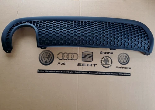 Original Audi TT 8N S-Line Honeycomb Design Rear Diffuser 8N0807421E 3FZ Matte