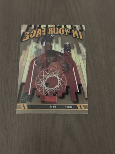 1999 Press Pass In Your Face RON ARTEST Metta World Peace HAND SIGNED Auto RC - Picture 2 of 2