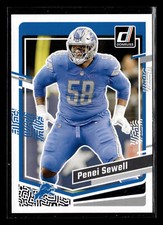 Penei Sewell 2023 Donruss #103 Detroit Lions NFL FOOTBALL *041