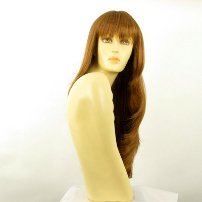 Perruque Femme Longue Couleur Light Copper Blond - Modèle NOEMIE 27, Neuf Avec étiquettes !