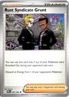 Pokemon : Pitch Black #081/084 Rust Syndicate Grunt