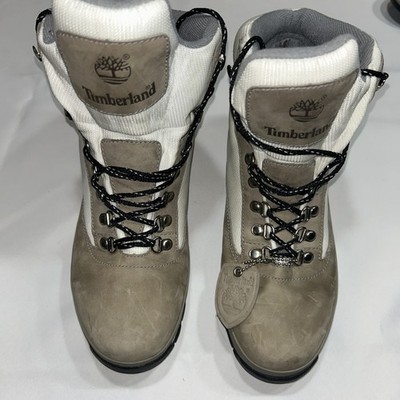 TIMBERLAND EURO TREKKER GORE-TEX HI BOOTS WATERPROOF NUBUCK-LEATHER GRAY MENS 10