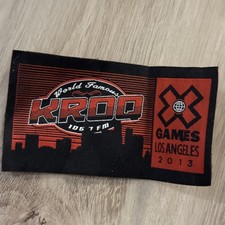 KROQ 106.7 FM X Games 2013 Patch World Famous Radio Concert Y2K VTG