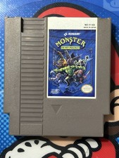 Monster In My Pocket Konami Original Nintendo NES Video Game Cartridge