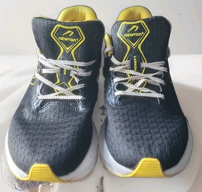 Newton CF1 Carbon Racer Running Shoes in Black Yellow  Men's Size 6 Sneakers