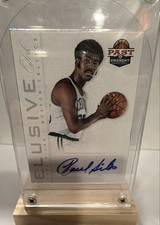2012-13 Panini Past & Present - Elusive Ink Paul Silas #28 (AU)