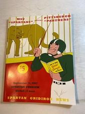 2007 Michigan State vs Pittsburgh Football Program
