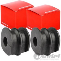 2X Herth+Buss Stabilager Gummilager Stabi Hinten Passend FüR Nissan Qashqai