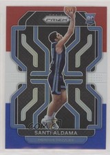 2021-22 Panini Prizm Red White & Blue Prizm Santi Aldama #276 Rookie RC 0u7c