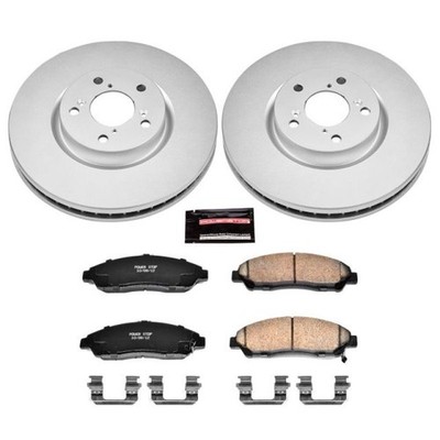 PowerStop Z17 Evolution Geomet Coated Brake Kit for 2009-2011 Honda Pilot