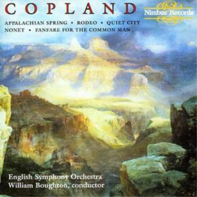 Aaron Copland Appalachian Spring, Rodeo, Quiet City, Nonet (Boughton, Eso) (CD)