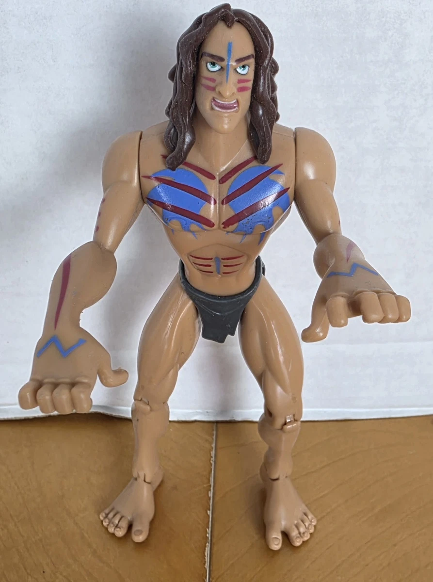 Disney Tarzan Tarzan Cartoon & TV Character Action Figures for