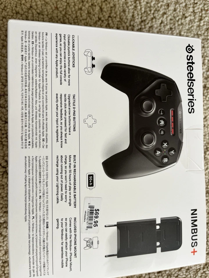 SteelSeries Nimbus+ Wireless Gaming Controller - Image 3 of 4