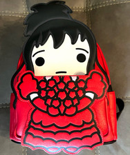 Loungefly Beetlejuice Lydia in red wedding dr...