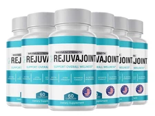 (6 Pack) Rejuva Joint Supplement, RejuvaJoint Hip, Joint and Muscle Support