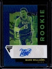 2022 Panini Chronicles Draft Picks Basketball Blue Mark Williams #FA-MAW