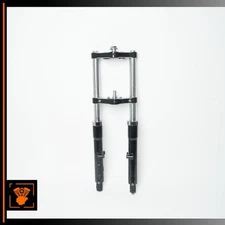 07-12 Harley XL1200L Low Front Triple Tree Left & Right Fork Legs Set FOR PARTS