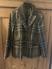 Madeleine Blazer Mehrfarbig Kariert Größe 46