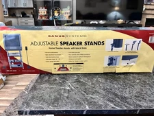 HTB3b Home Theater Speaker Stands Adjustable 26"-39" Sanus *NEW*