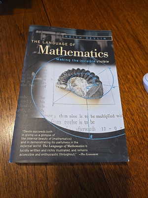 Language of Mathematics by DEVLIN (Paperback, 2003)