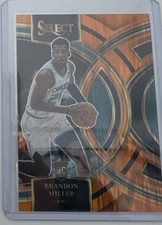 2023-24 Panini Select - Premier Level Brandon Miller  Orange Flash Prizm (RC)
