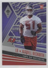 2017 Panini Phoenix Rookies Purple /149 Kendell Beckwith #197 0c2