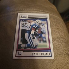2022 SCORE #17 DWIGHT FREENEY INDIANAPOLIS COLTS FOOTBALL