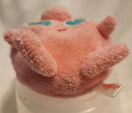 Jigglypuff Pokemon Beanie Tomy Taglia S Peluche 4" Giocattolo - Foto 7 di 9