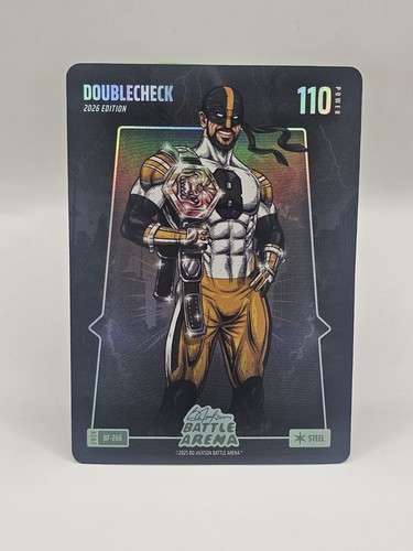 2026 Bo Jackson Battle Arena - Doublecheck Aaron Rodgers Steel Card foil