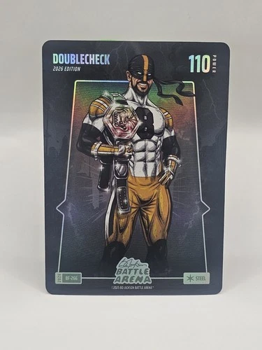 2026 Bo Jackson Battle Arena - Doublecheck Aaron Rodgers Steel Card foil
