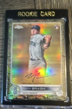 2022 Topps Gilded Collection - Gold Etch Autographs Matt Brash #GEA-MB /99 