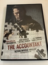 The Accountant DVD - DVD By Ben Affleck - Free Ship -