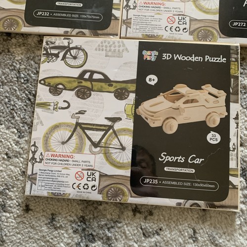 Speelgoed Van Het Jaar 2018 3d Puzzel Houten Puzzel Speelgoed Model Building Auto Diy Vergadering Iq Educatief Kinderen Houtbewerking Handgemaakte Speelgoed Kid Adult Game In 3d U1cs33n5v3 O
