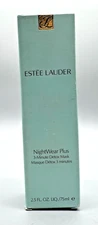 Estee Lauder NightWear Plus 3 Minute Detox Mask Lightweight - 2.5 oz New