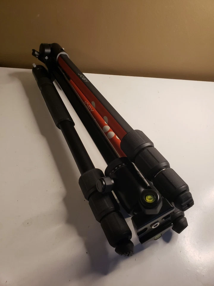 JOBY - Trípode RangePod - Rojo 1678-BWW *FALTA PLACA DE LIBERACIÓN RÁPIDA* Foto 3 de 3