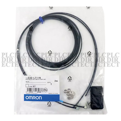 New OMRON E32-LT11N Fiber Optic Sensor