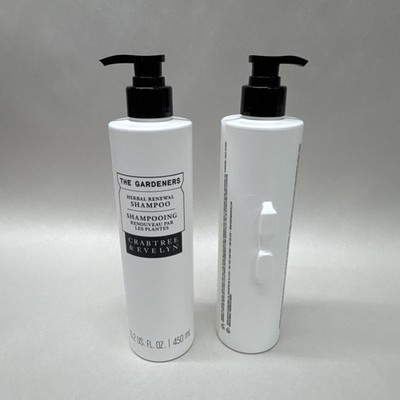 2x The Gardener Shampoo & Conditioner Herbal Renewal Crabtree