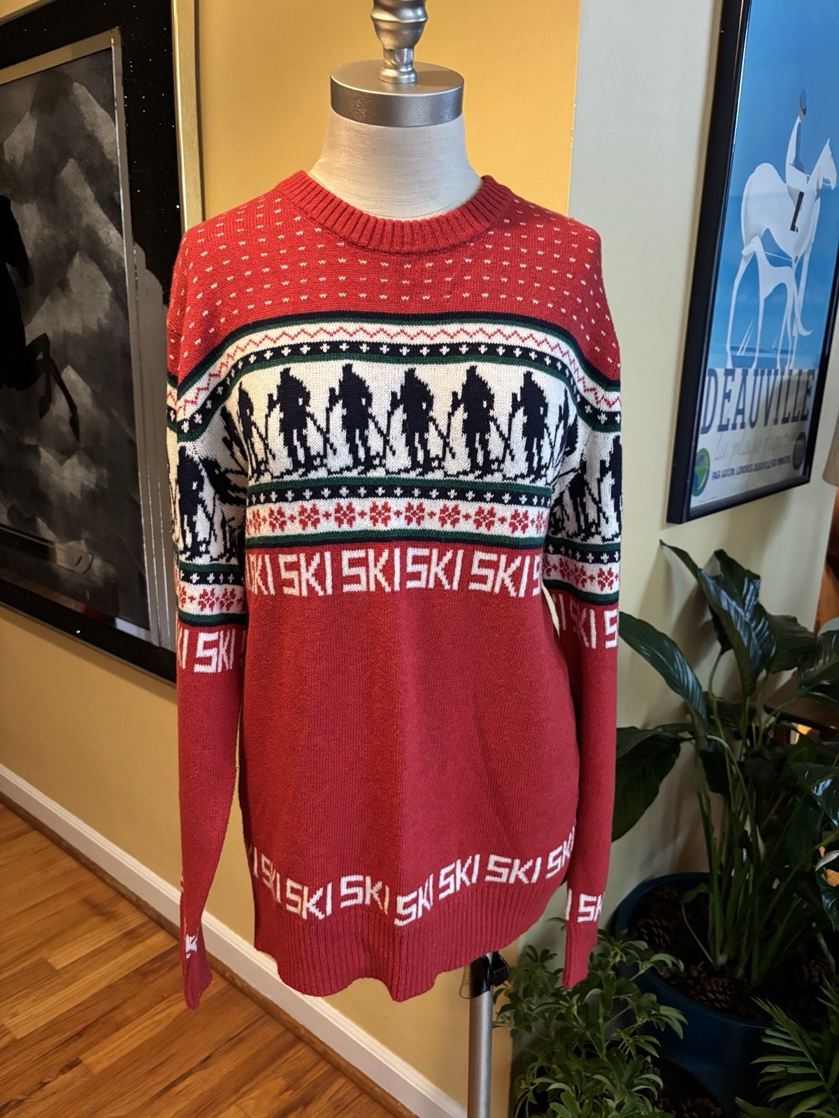 american eagle ski sweater - image 1