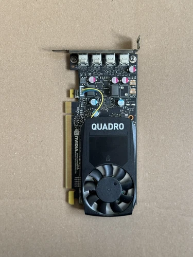 Nvidia QUADRO P620 PCI Express 2GB GDDR5 Graphics Card 4x Mini DPort Ref:1543 - Picture 1 of 5