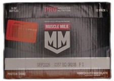  2026-9-1 Muscle Milk Pro Advanced Nutrition Protein Shake, Knockout Chocolate