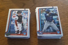 2025 Topps Pro Debut CHROME Baseball Single Cards #1 to #200 Create Own Lot