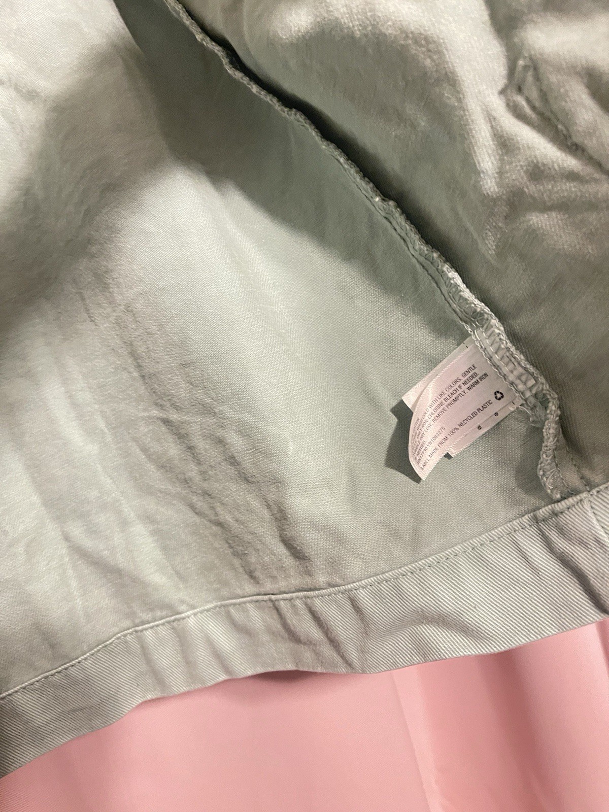 Universal Thread Light Green Utility Jacket Butto… - image 2