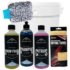 Ultimate Car Wash Kit Bundle – Premium Shampoo, Snow Foam, Towels & Bucket 6pc