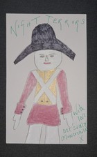 DEE SADLER signed autograph 15x20 cm in person DOCTOR WHO DRAWING SKETCH