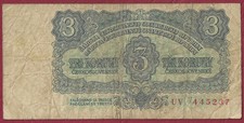 Tschechoslowakei/Czechoslovakia 3 Koruny P-81a Serie UV (1961)