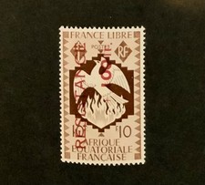 French Equatorial Africa Scott #B34 hinged