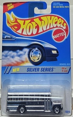 Hot Wheels 1995/328 - Silver Series 04/04 - School Bus /K33